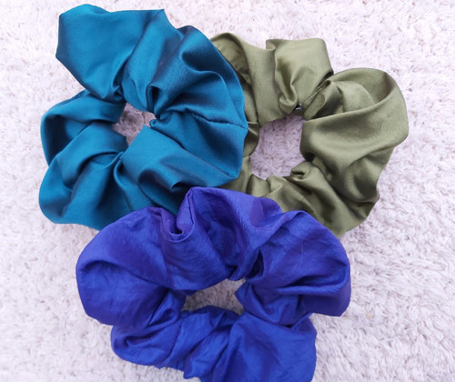 Scrunchie - velká gumička, náramek ... — foto 5