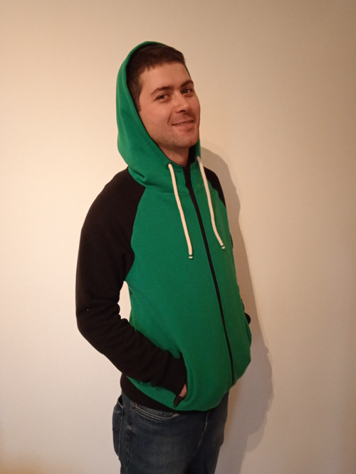 Mikina Celtic Black/green — foto 5