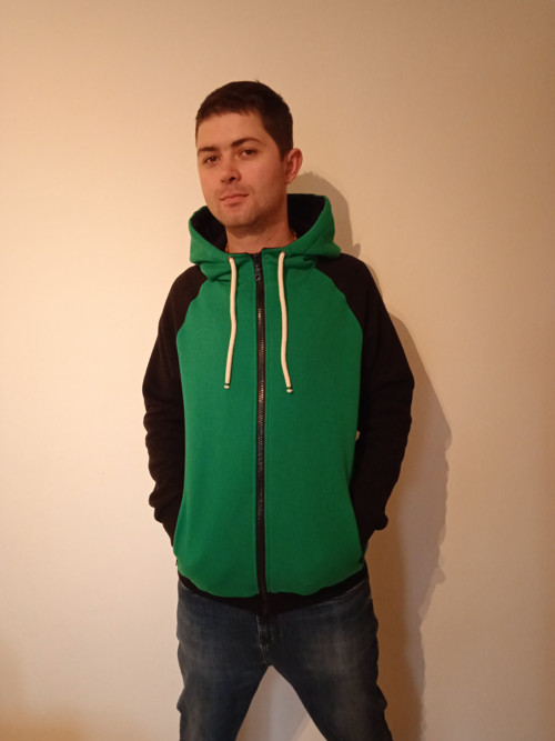 Mikina Celtic Black/green — foto 3