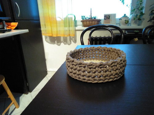 Háčkovaný košík... — foto 2
