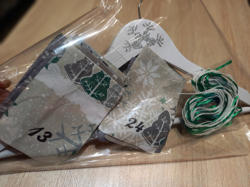ADVENTNÍ vánoční KALENDÁŘ PYTLÍČKOVÝ — foto 5
