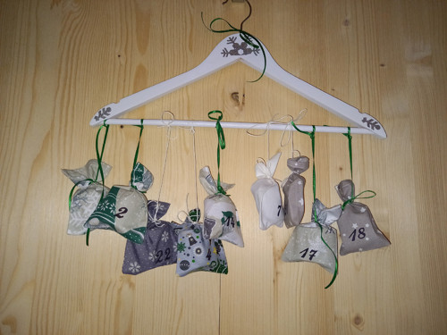 ADVENTNÍ vánoční KALENDÁŘ PYTLÍČKOVÝ — foto 4