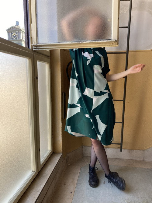 MODRÁ GEOMETRICKÁ posledný a jediný kus — foto 4