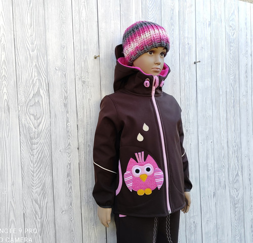 Softshell bunda... sova...vel. 104.. SLEVA — foto 2