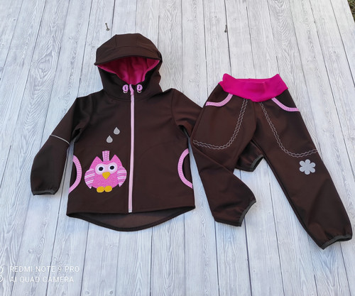 Softshell bunda... sova...vel. 104.. SLEVA — foto 5