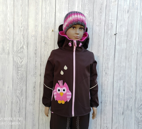 Softshell bunda... sova...vel. 104.. SLEVA — foto 3