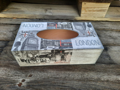 Krabička na kapesníky London — foto 6