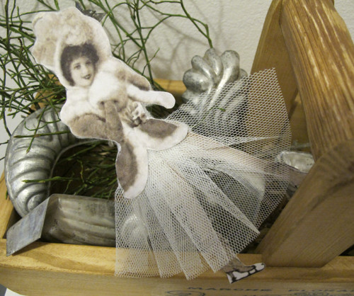 Papírová bruslařka — foto 4
