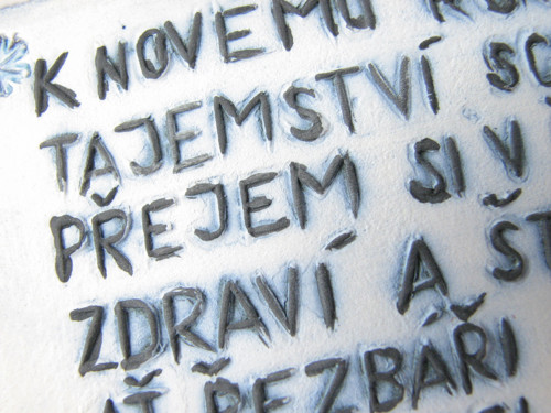 Keramický obrázek - přání — foto 3