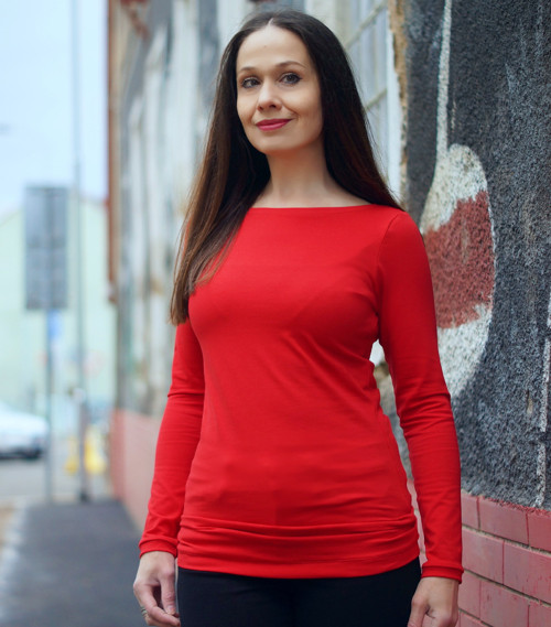 Autorské tričko "RED FATALE" No.4 — foto 2