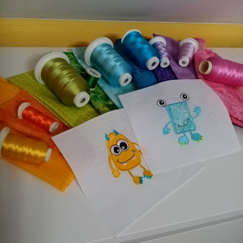 Vyšívací vzory - Příšerky 1 — foto 3