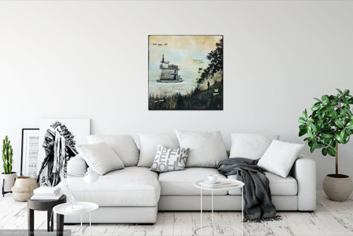 Cesta kolem světa - 50x50cm — foto 6