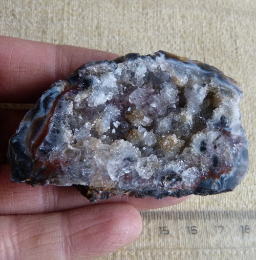 Achát peříčkový - 6,9 cm - Extra! — foto 3
