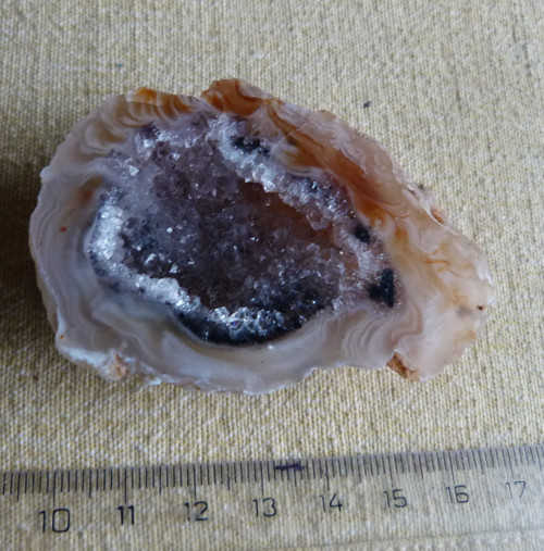 Achát peříčkový - 6,7 cm - Extra! — foto 2