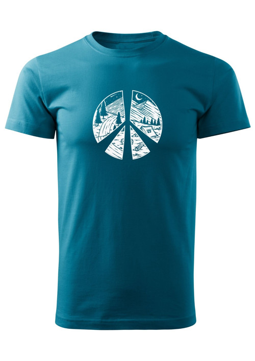 Pánské tričko "Adventure & Peace" — foto 2