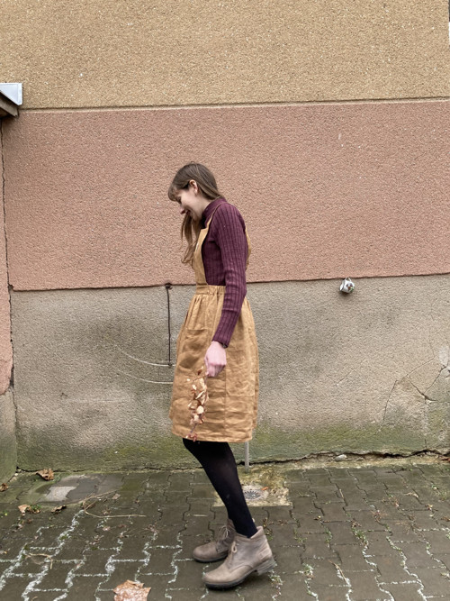 Lněné šaty Hedvika — foto 4