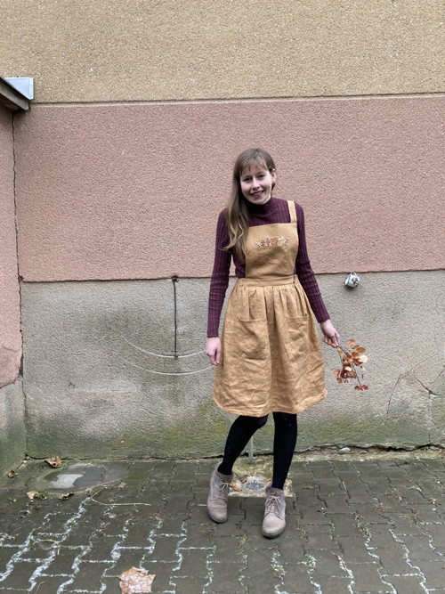 Lněné šaty Hedvika — foto 3