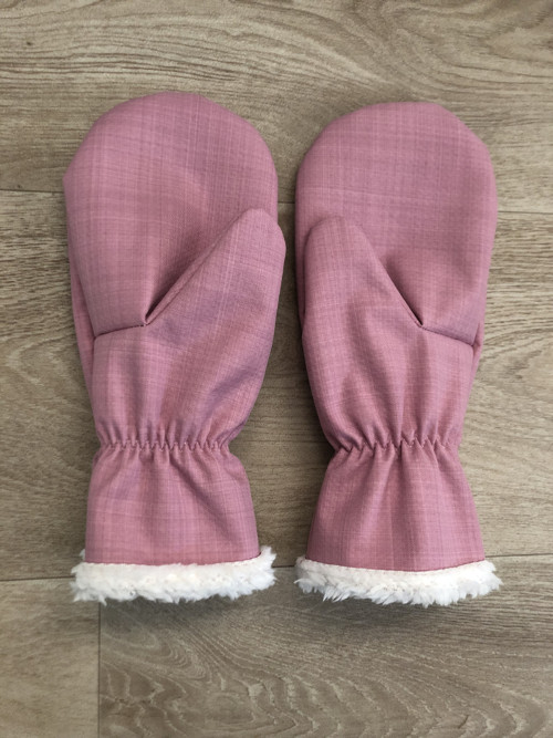 Dětské softshellové palčáky s beránkem — foto 6