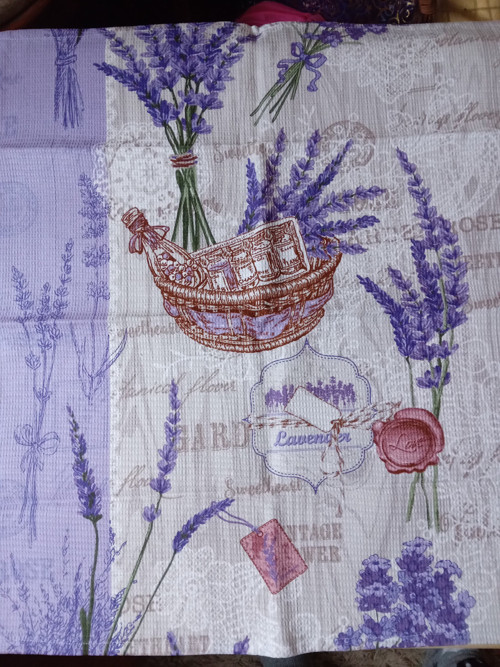 Utěrka levandule — foto 2