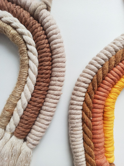 Macramé DUHA "západ slunce" — foto 3