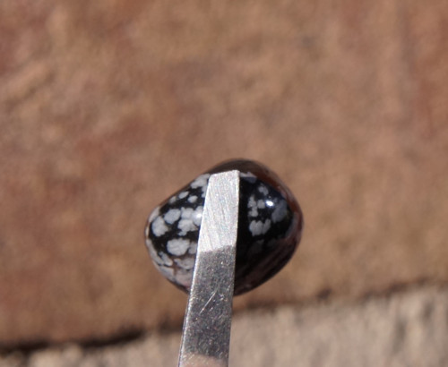 Obsidián sněžný (16 mm) J6989 — foto 3
