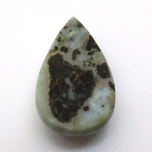 Kabošon larimar kapka 21,3mm — foto 4