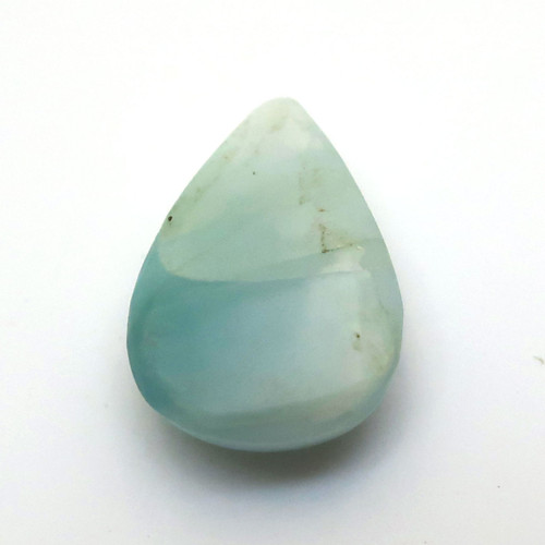 Kabošon larimar kapka 12,6mm — foto 4