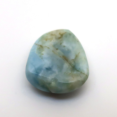 Kabošon larimar nepravidelný 14,2mm — foto 4