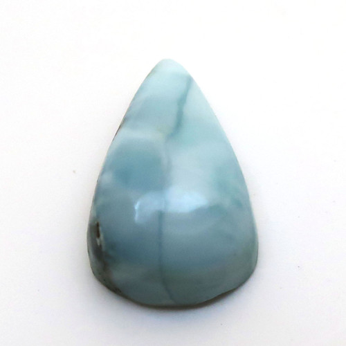 Kabošon larimar kapka 12,8mm — foto 2