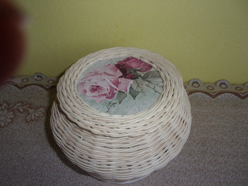 Koš s růžičkou — foto 3