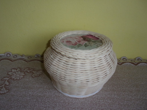 Koš s růžičkou — foto 5