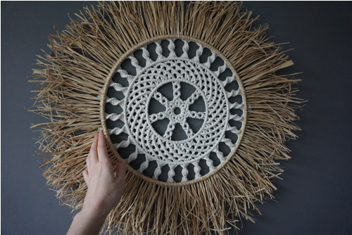 Macramé mandala Slunce — foto 2