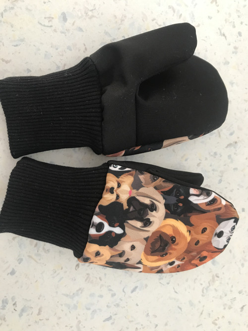 Softshellové rukavice-pejsani — foto 2