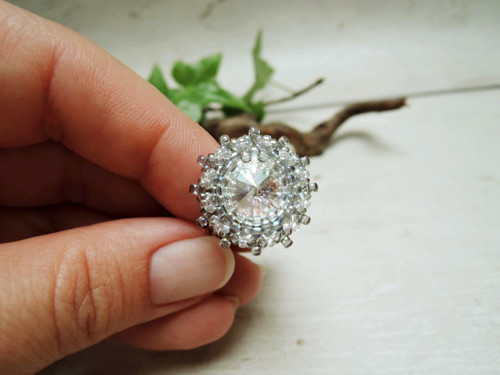Swarovski prsten "Haze" - dámský! — foto 3