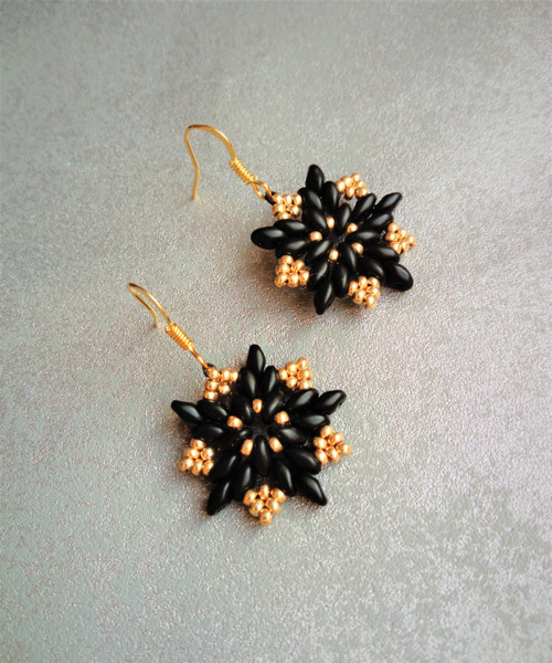 Náušnice Golden Star — foto 4