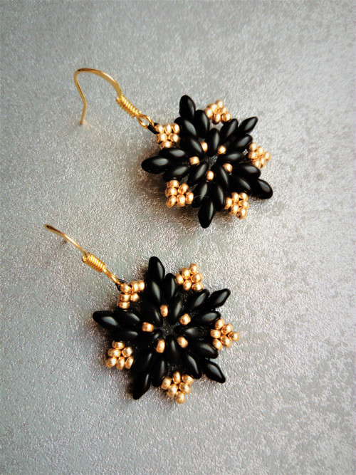 Náušnice Golden Star — foto 2