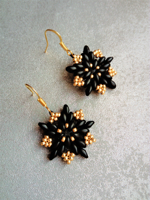Náušnice Golden Star — foto 3