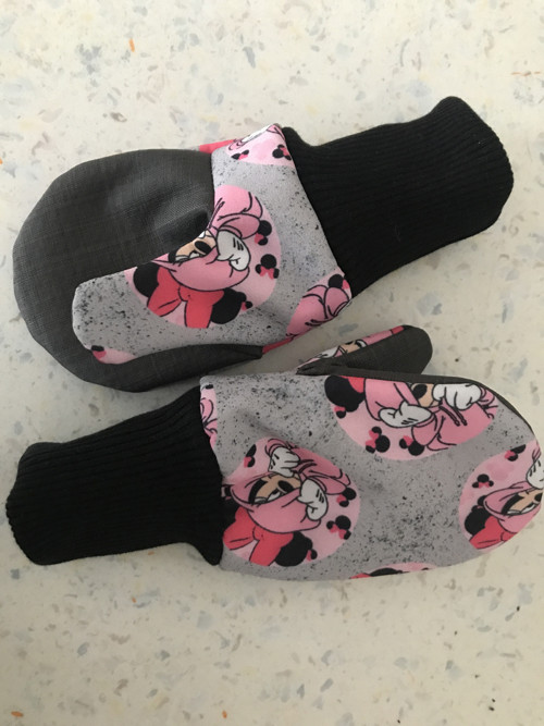 Softshellové rukavice- Minnie 1-2 roky — foto 2
