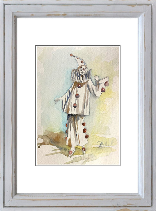 Klaun../ originální ilustrace Dlabal — foto 2