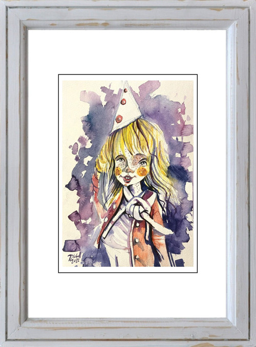 Klaun../ originální ilustrace Dlabal — foto 2