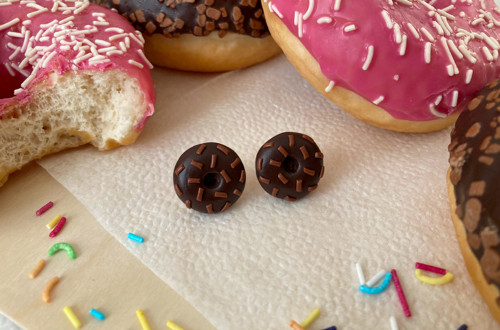 (Extra)čokoládové donuty (pecky) — foto 2