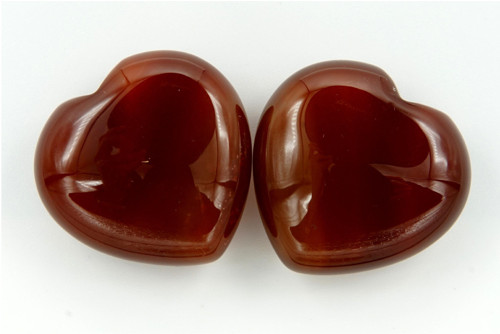 Srdíčko karneol 3 cm — foto 2