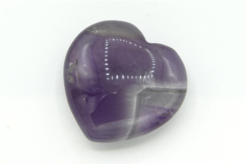 Srdíčko ametyst 3 cm — foto 2