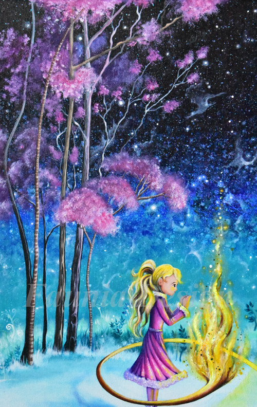 "Kouzelný okamžik" - 40x40cm — foto 2