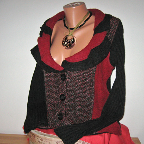Sáčko-svetr 15868 P29 — foto 3