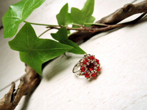 Swarovski prstýnek "Red"- dětský! — foto 6
