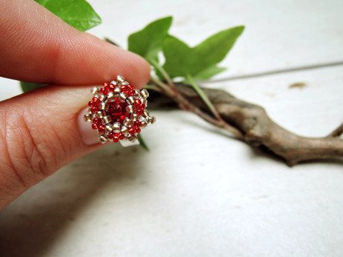 Swarovski prstýnek "Red"- dětský! — foto 5