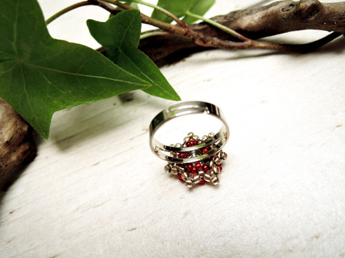 Swarovski prstýnek "Red"- dětský! — foto 4