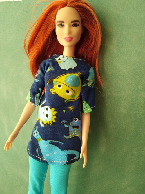 Tunika a legíny na Barbie — foto 2
