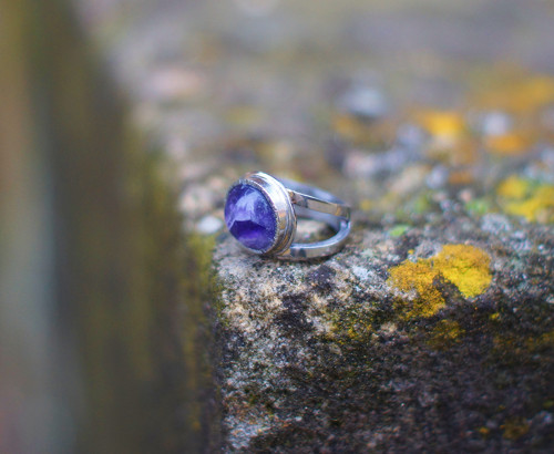 Nerezový prsten..." Purple day " — foto 3
